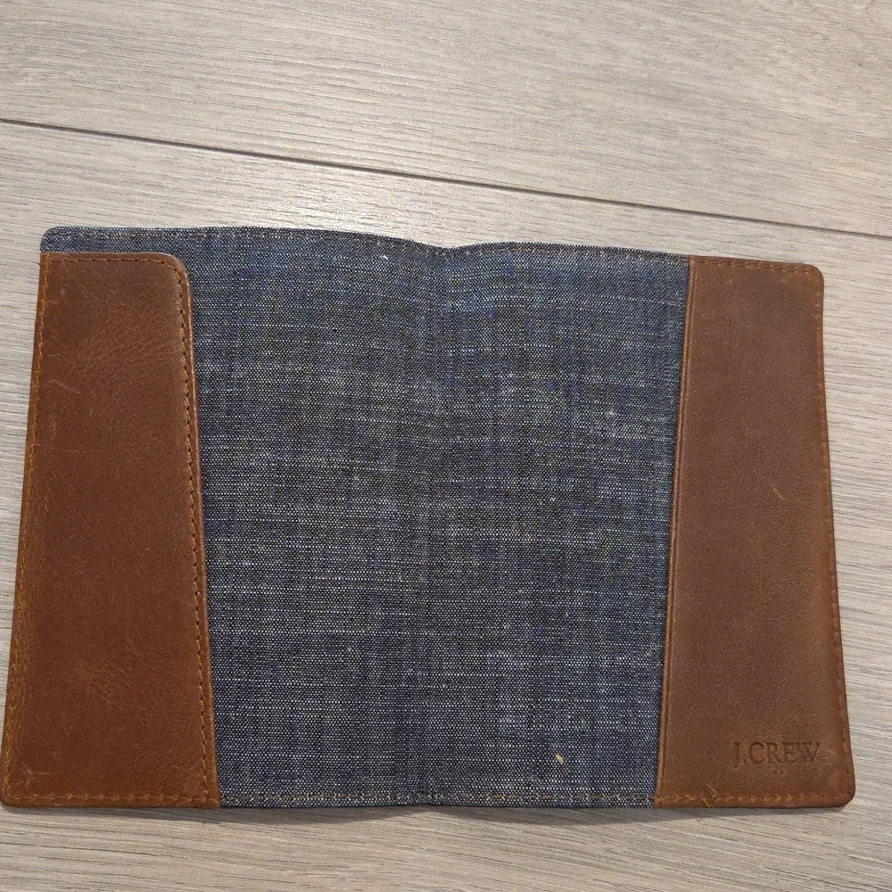 J.Crew Leather Passport Holder